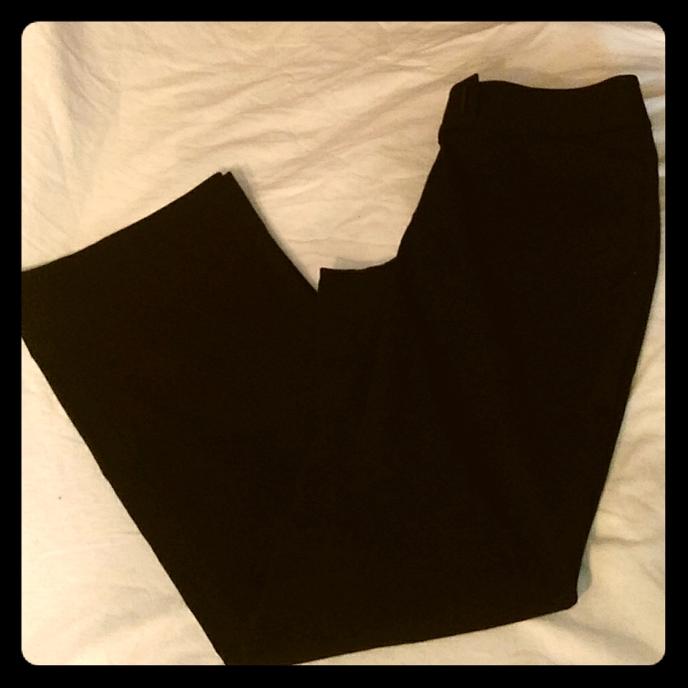 White House Black Market - Black bootcut trousers